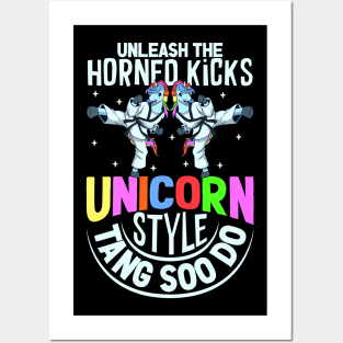 Unicorn - Horned Kicks - Tang Soo Do Posters and Art